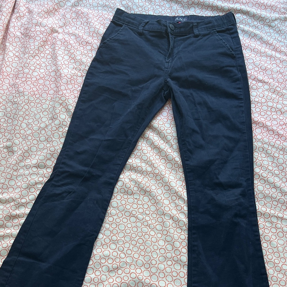 Apt. 9 Dark Blue Flare Pants
